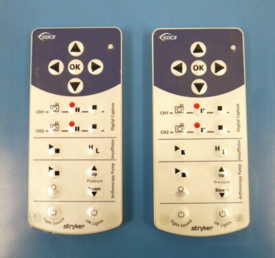 Stryker P15617 SDC3 Remote Controls (Qty-2)