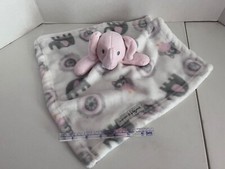 Lovey Baby Security Blankets And Beyond Pink Gray Elephant Owl Soft Exc R3