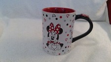 Disney Minnie Mouse 3D Polka Dot 20oz Ceramic Coffee/Tea Mug, No Box