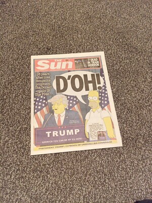 The Sun Zeitung (UK) - 2016 - Donald Trump gewinnt US-Wahl