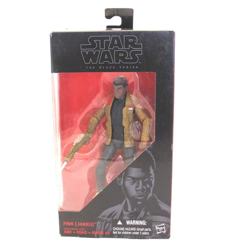 Finn Jakku Action Figure Star Wars The Black Series #01 Hasbro New  