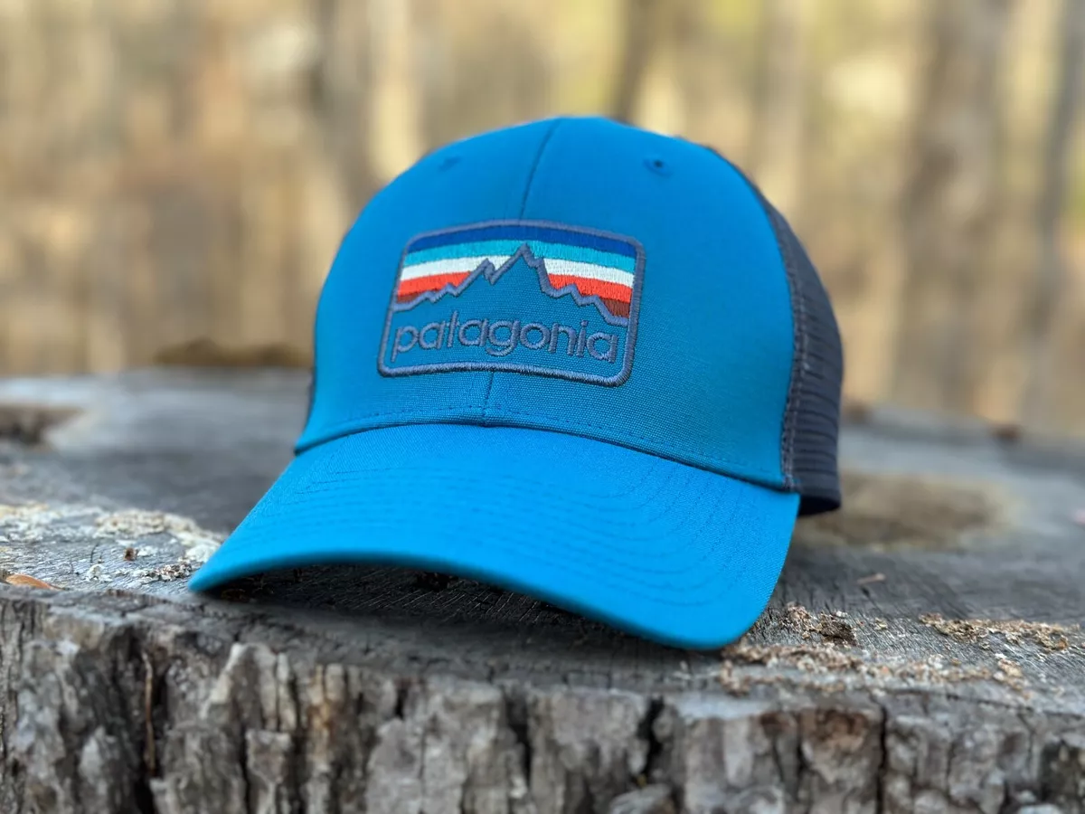 Patagonia men's line logo badge lopro trucker hat sales
