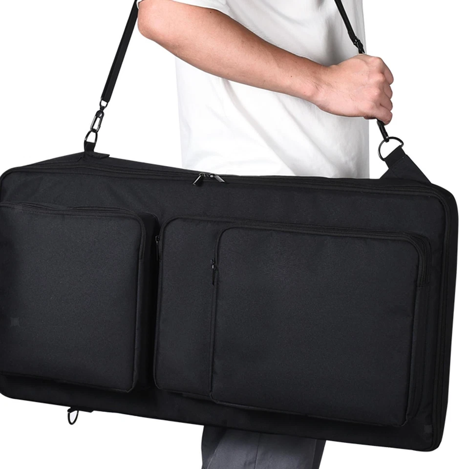 DJ Controller Storage Bag Carrying Case Bag with Removable Strap Travel Case - Image 4 of 4