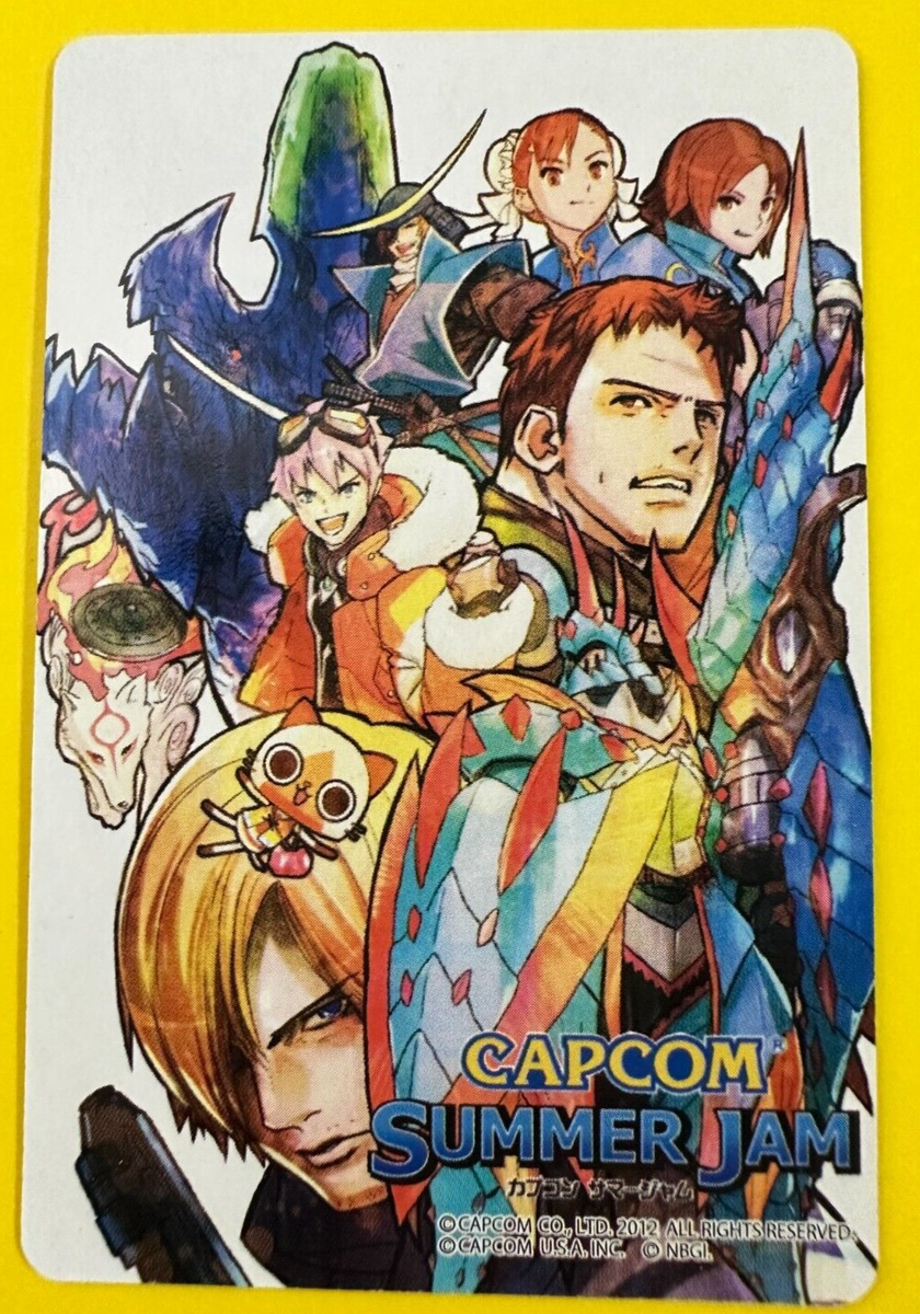 CAPCOM　サマージャム　カード Chisato Mita E.X. Troopers Heart 2 Capcom Summer Jam Playing Cards