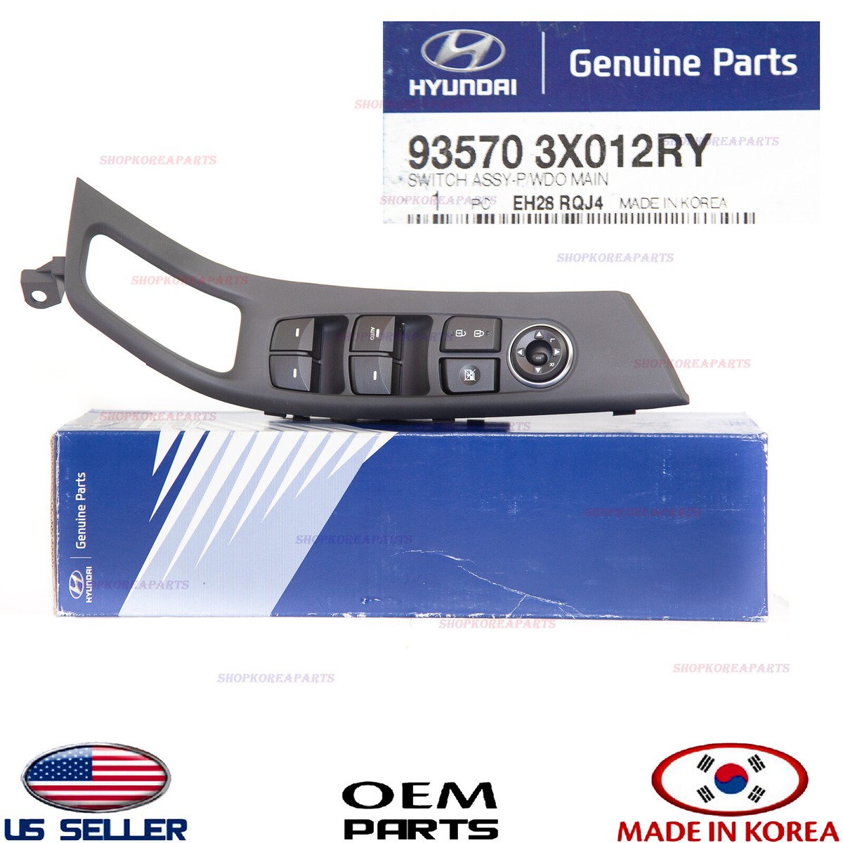 クゥ Amazon.com: Genuine OEM 93570-3X030-RY Power Window Main Switch