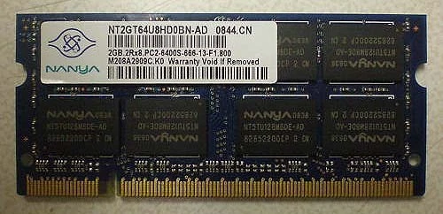 New 2GB DDR2 2Rx8 PC2-6400S-666 800MHz 200-pin Laptop Memory Stick - Image 2 of 4