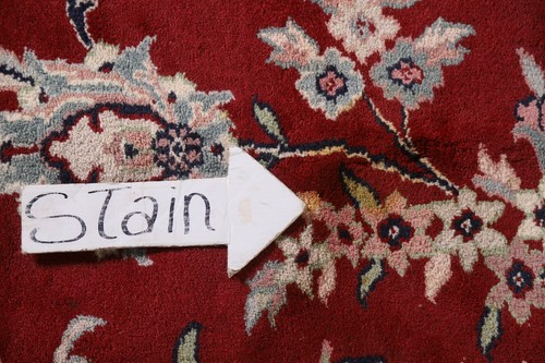 Floral Agra Oriental Palace Size Area Rug Wool Handmade Traditional Carpet 12x18 - Picture 7 of 12