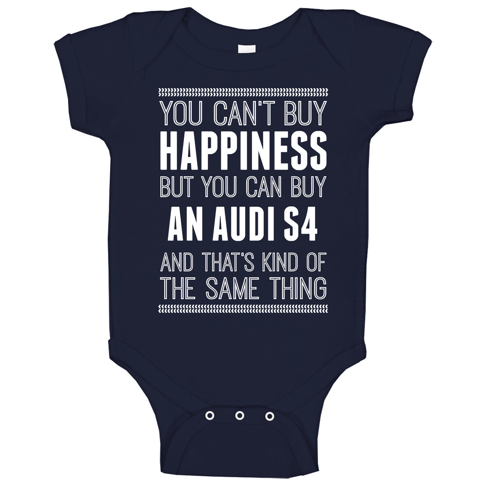 Buy An Audi S4 Happiness Car Lover Baby One Piece