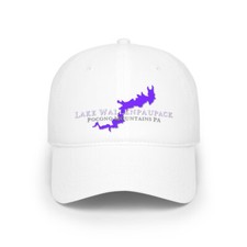 Lake Wallenpaupack Pocono Mountains PA Pennsylvania Purple White Grey Low