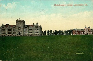 Allentown-Pennsylvania-PA-Muhelenurg-College-1910-Vintage-Postcard-e4581