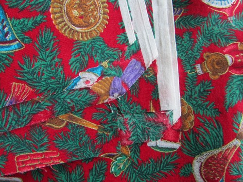 A VIP Print by Joan Messmore Cranston Print Works Co Vintage Christmas Fabric - Picture 4 of 6