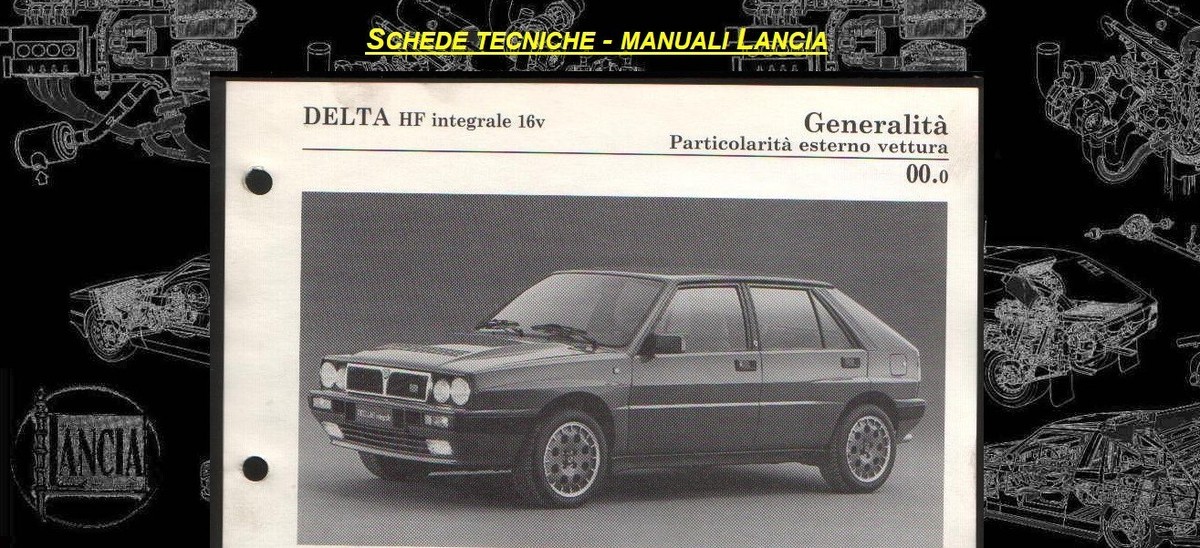 Lancia Delta HF Integrale サービスマニュアル Lancia Delta HF Integrale サービスマニュアル - メルカリ