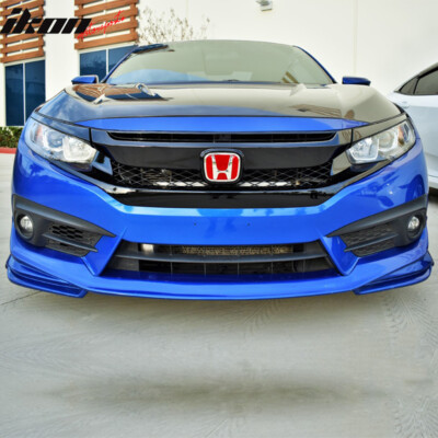 Fit 16-21 Honda Civic 10th Gen FK8 Type R T-R Style Front Grille