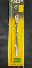 QTY 1 NEW IRWIN/HANSON 70220 HSS 5/16 DRILL BIT 1/4" STRAIGHT SHANK MADE IN USA