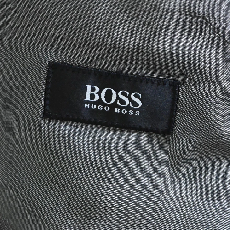 De Colección Hugo Boss 42R Negro 100% Lana Puccini Giacomo Hombres Esmoquin Esmoquin Cena Chaqueta Foto 4 de 4