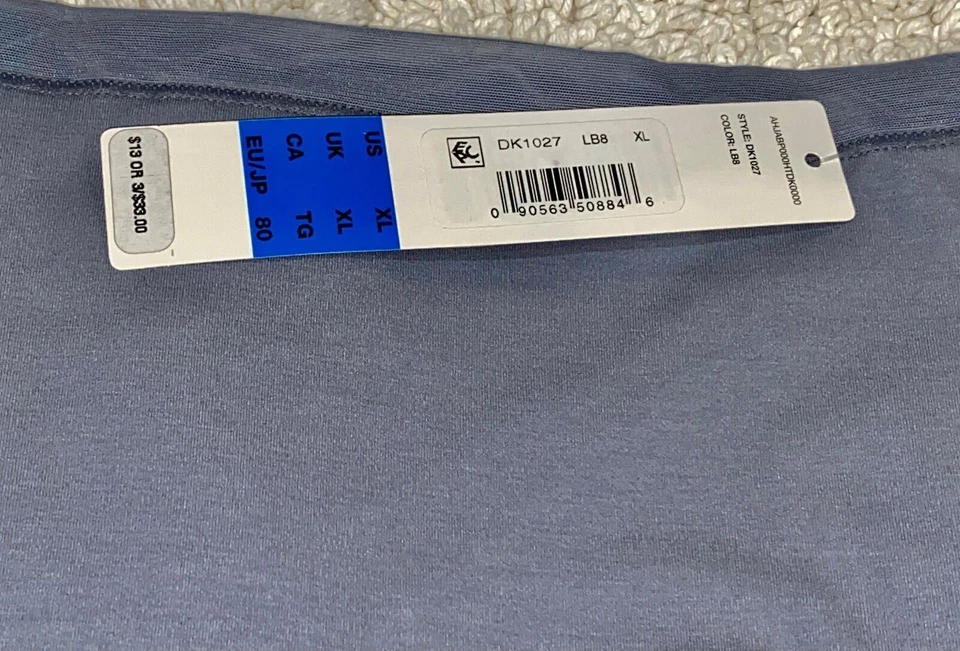 DKNY Downtown Cotton Dk Grey No Visible Line Bikini Panty Underwear Womens Sz XL - Image 3 of 4