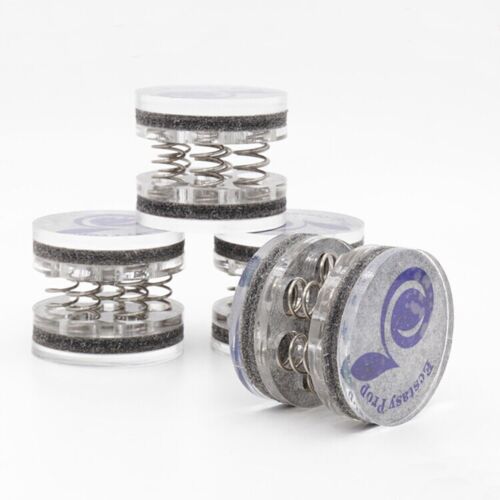 4 Pack Spring Speaker Spike Shockproof Isolation Turntable Feet Stand Cone Pads - Bild 2 von 7