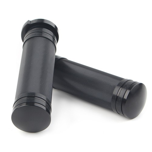 Poignées De Guidon Noires 1"25 Pour Harley : Tour Glide, Wide Glide, Sportster 883 Et Plus
