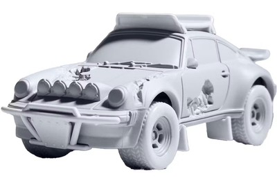 Mattel Creations Hot Wheels x Daniel Arsham Eroded Porsche Safari