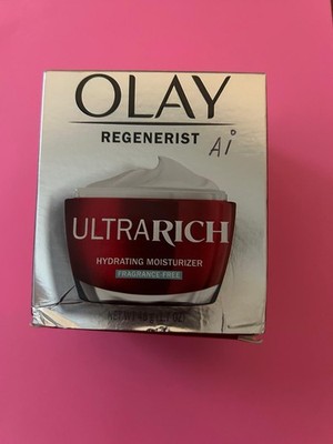 Olay Regenerist Ultra Rich Hydrating Face Moisturizer Fragrance-Free 1.7 oz