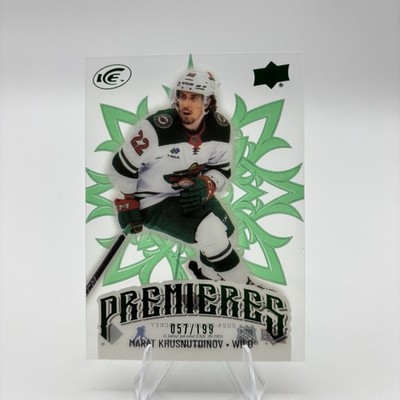 Marat Khusnutdinov 2024-25 UD Ice Premieres  057/199 #IPA-MK MM01 Minnesota Wild