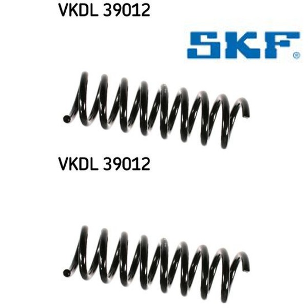 2X Fahrwerksfeder Skf VKDL39012 2 Federn Satz Federnsatz FüR Mercedes-Benz-image