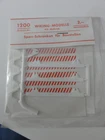 Wiking HO 1200 Accessories Barrier Barriers for Construction Sites White, New in PVC Bag