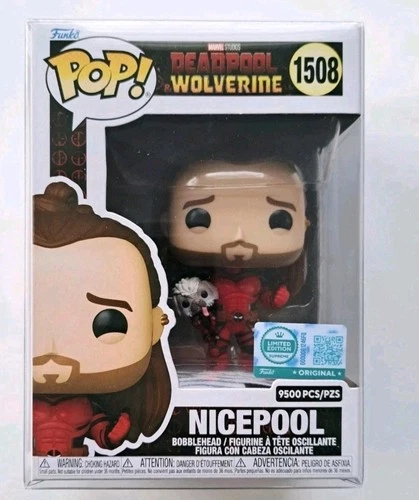 Funko Pop! Supreme: Deadpool 3 Nicepool w/ Protector Ready Sealed