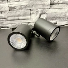 2x WAC Lighting, LED 10W Line Voltage Track Head 3000K in Black for H Track