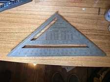  12 In. Plastic Rafter Square Roof Framing Speed Square