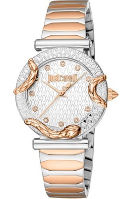 Womens Wristwatch JUST CAVALLI ANIMALIER JC1L234M0265 Stainless Steel Gold Rose