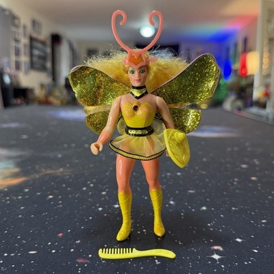SWEET BEE 100% Complete Vintage She-Ra Princess Of Power Figure Shield Comb Wing
