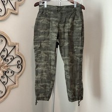 Social Standard Sanctuary Womens Camo Cargo Joggers Size XS