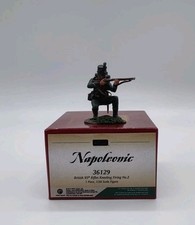 William Britain's Napoleonics WB36129 British 95th Rifles Kneeling Firing