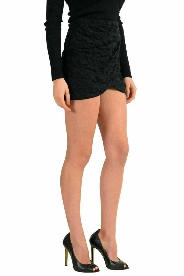 Pantalones cortos para mujer Just Cavalli negros US S IT 40 Foto 2 de 4