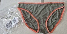 NWT Victoria's Secret Silky Satin everyday Rare perfect bikini Panties medium m