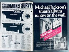 1980 Music Week Magazine MICHAEL JACKSON Off The Wall ABBA Voulez-Vous NARM