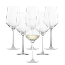 Pure Sauvignon Blanc White Wine Glass (Set of 6), Graceful Wine Glasses for W...