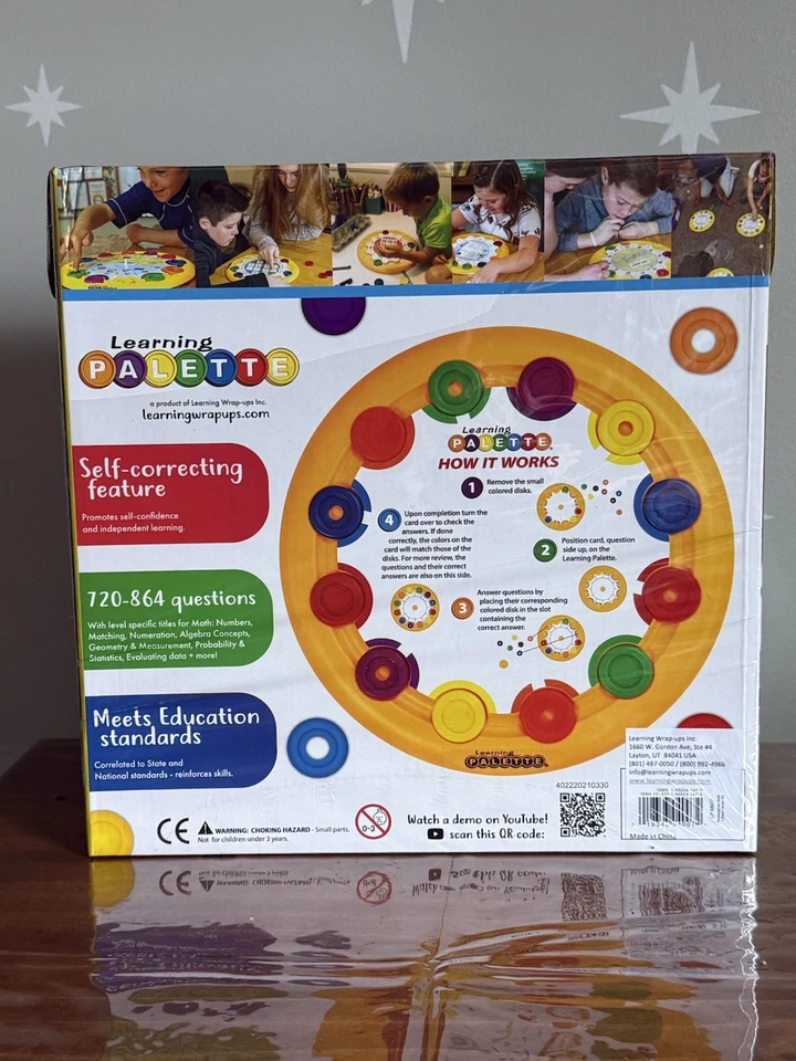 Usborne Kindergarten Math Learning Palette - Image 3 of 4