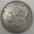 1878 7TF Morgan Silver Dollar $1 XF 90% Silver US Coin Philadelphia Mint