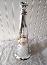 Vintage Silverplated Ralph Lauren "Fire Trumpet" Cocktail Shaker  "Very Rare!"