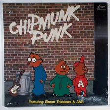 Chipmunks - Chipmunk Punk (1980) [SEALED] Vinyl LP • Alvin, Simon, Theodore