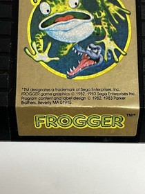 FROGGER Intellivision Video Game Complete W/Box & Manual Tandyvision Sear Arcade