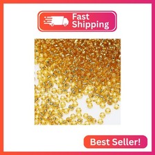 Bala Fillic Gold Sliver Lined Color Size 3mm Seed Beads About 3600pcs/100Grams i