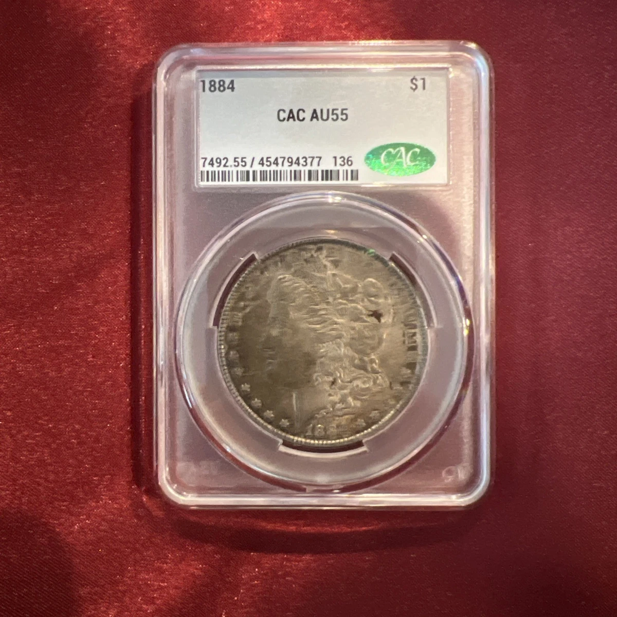 AU 50 Graded 1884 Year Morgan US Dollars (1878-1921) for sale | eBay