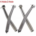Dental (LED Optic E-generator) Denshine Handpiece High Speed Turbine 2/4Hole USA