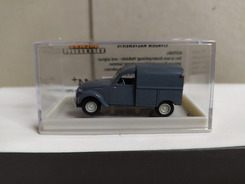Citroen 2 cv Furgoneta . Gris oscuro . Brekina 14166 . Escala 1/87 - Imagen 7 de 7
