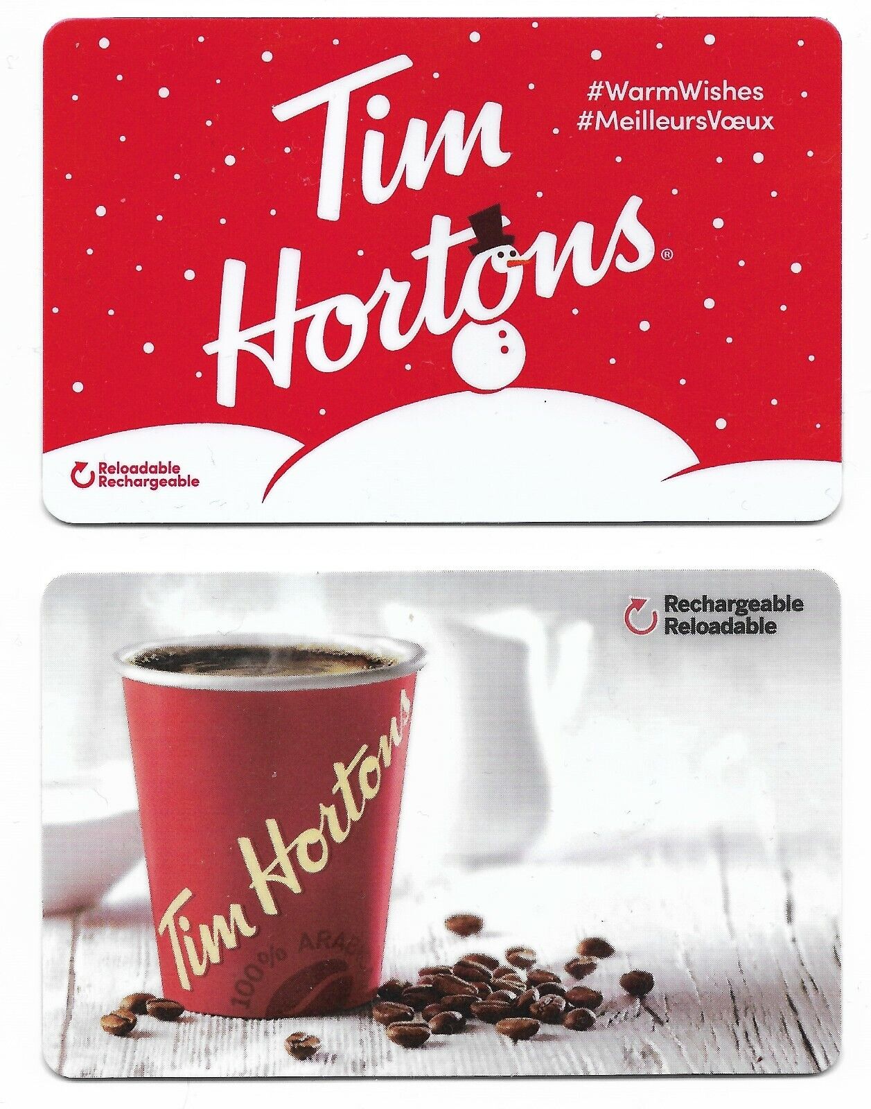 TIM HORTONS gift cards Horton's ☕🍵🍰 Collectible Canada coffee tea *0  balance*