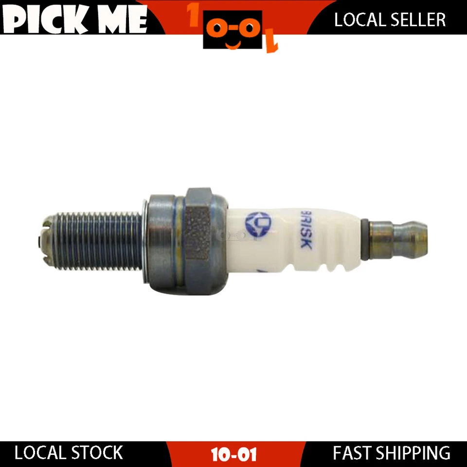 Motorcycle Premium Spark Plug Fit Triumph Daytona 600 2003 2004 Foto 3 de 3