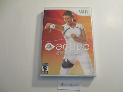 EA Sports Active: Personal Trainer (Nintendo Wii, 2004) Good Condition, Complete
